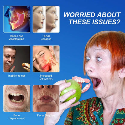 '-Ends Today: 70% OFF! ⏰DarkFairy™  Medical Full Denture with Strong Suctiond Custom-Fit Full Functional Dentures🦷Obtain American Dental Association (ADA) Certification