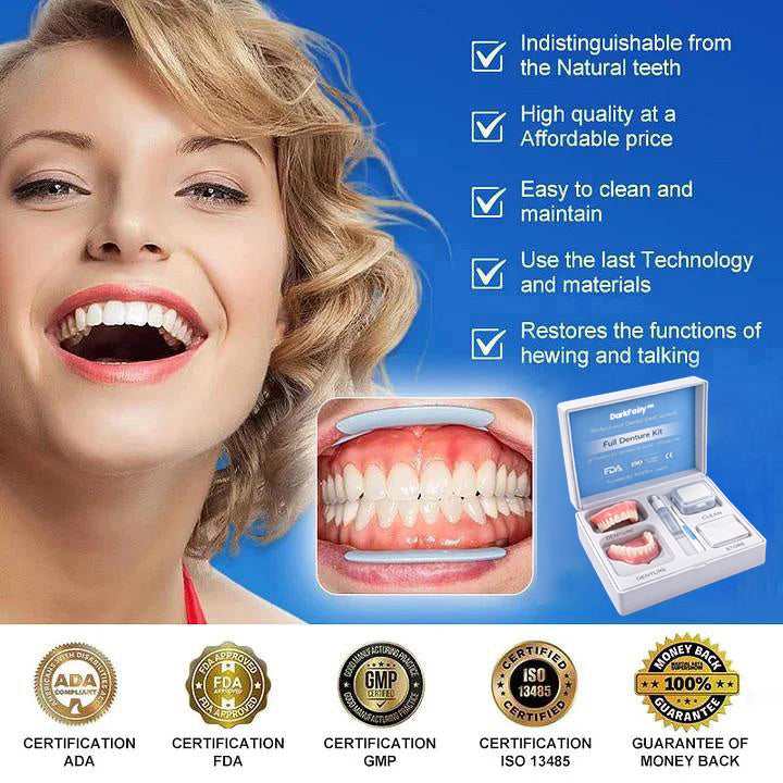 ··🦷 DarkFairy™ Custom-Fit Dentures ⏰ ENDS TODAY   70% OFF | Smile with Confidence