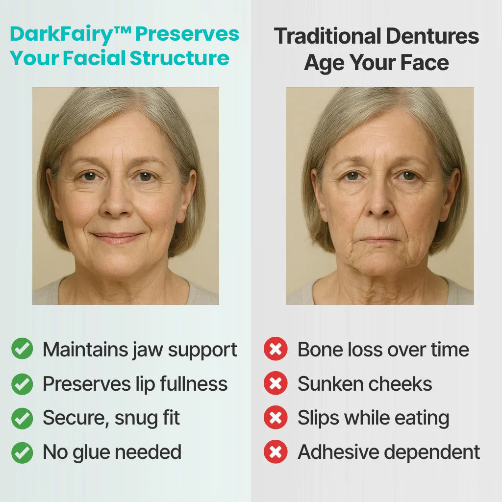 ··🦷 DarkFairy™ Custom-Fit Dentures ⏰ ENDS TODAY   70% OFF | Smile with Confidence