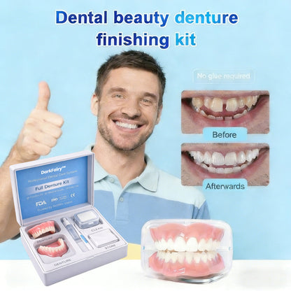 ··🦷 DarkFairy™ Custom-Fit Dentures ⏰ ENDS TODAY   70% OFF | Smile with Confidence