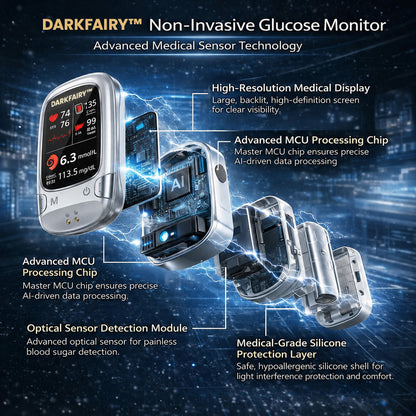 🔥Final 3 Hours：50% OFF🏆Develops Newly Launched Non-Invasive Smart Blood Sugar Tracking Device✅