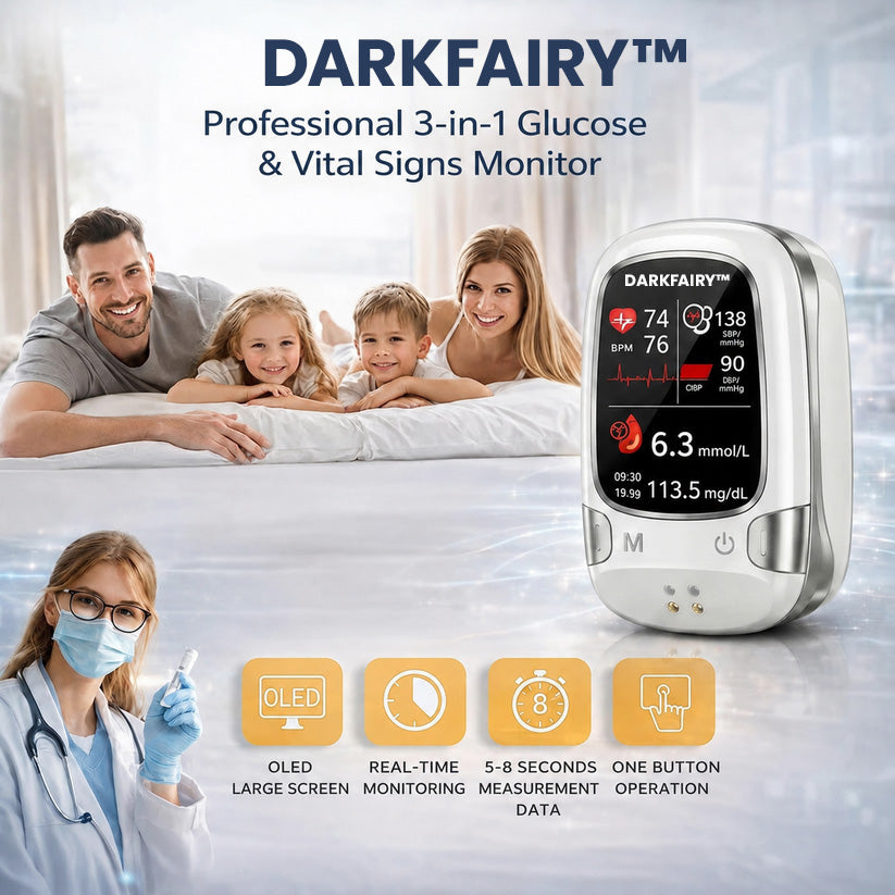 🔥Final 3 Hours：50% OFF🏆Develops Newly Launched Non-Invasive Smart Blood Sugar Tracking Device✅